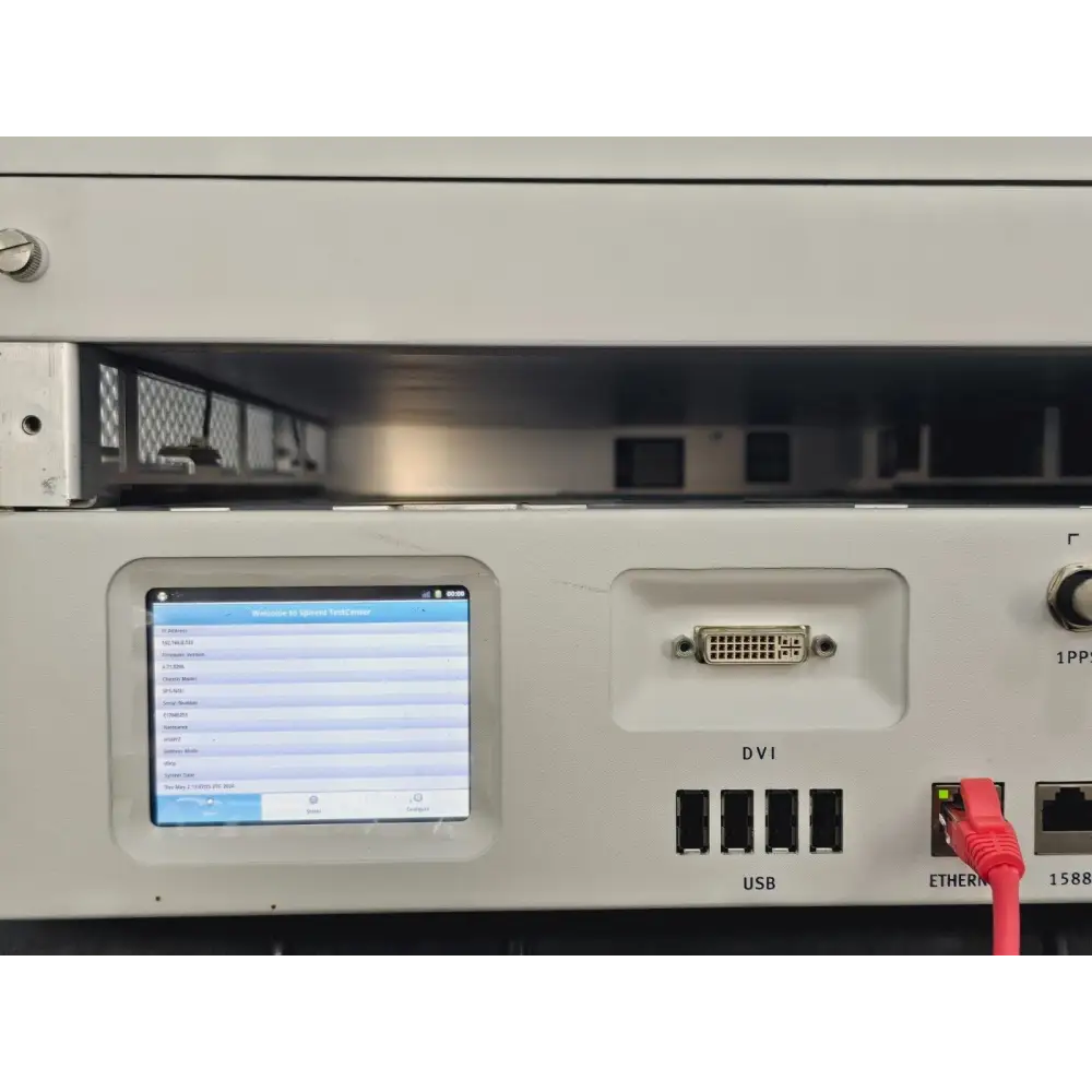 Spirent SPT-N4U modular chassis right side profile view