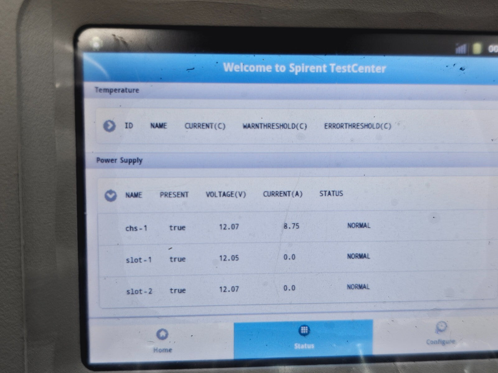 Spirent SPT-N4U-220 2-Slot Chassis Base Model CHS-N4U