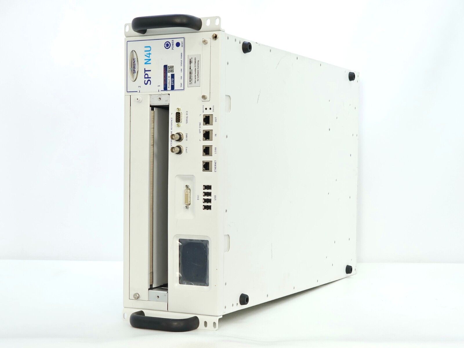 Spirent SPT-N4U-220 2-Slot Chassis Base Model CHS-N4U SPT N4U TEMP SENSOR ISSUE