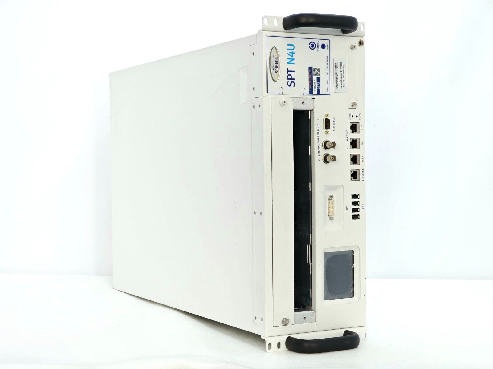 Spirent SPT-N4U-220 2-Slot Chassis Base Model CHS-N4U SPT N4U TEMP SENSOR ISSUE