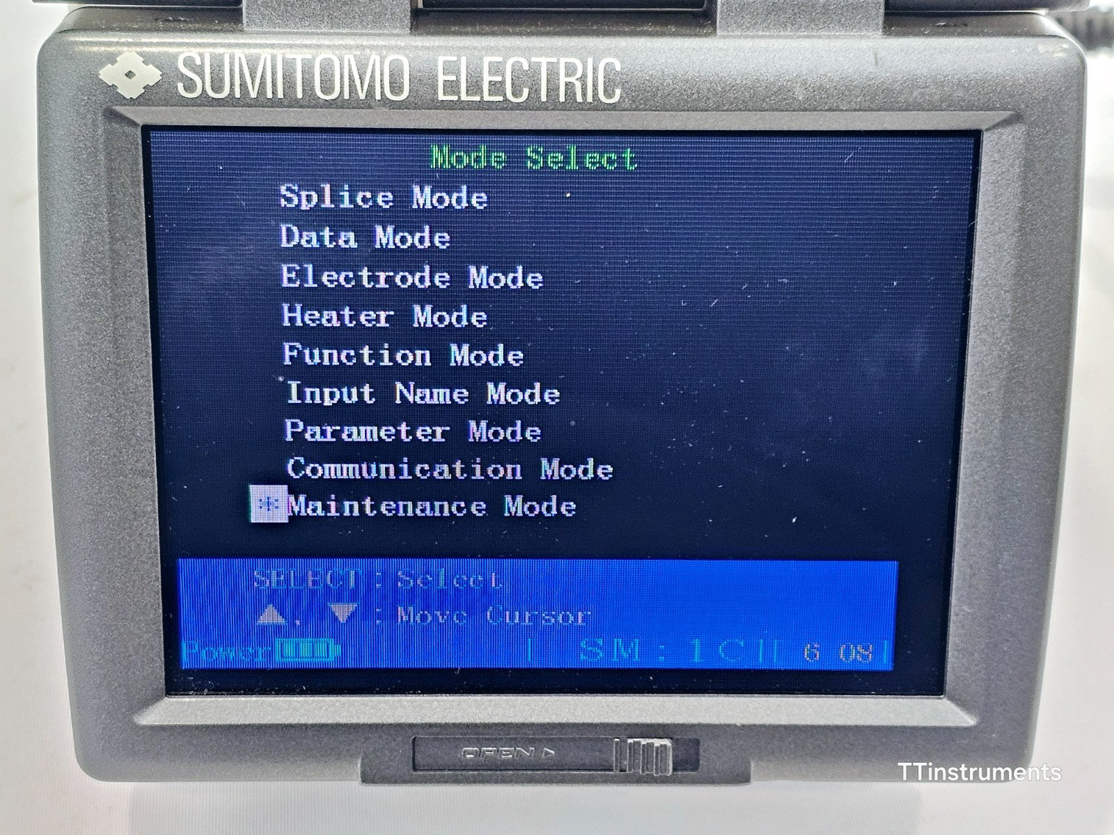 Sumitomo Type-65M12 Mass Ribbon Fiber Fusion Splicer with FCP-25 Cleaver Type-65