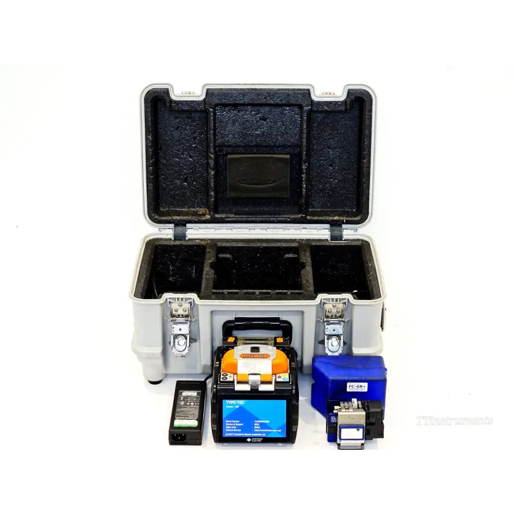Sumitomo Type-72C Core Alignment Fiber Optic Splicer + FC-6R+ Cleaver ARC 65160