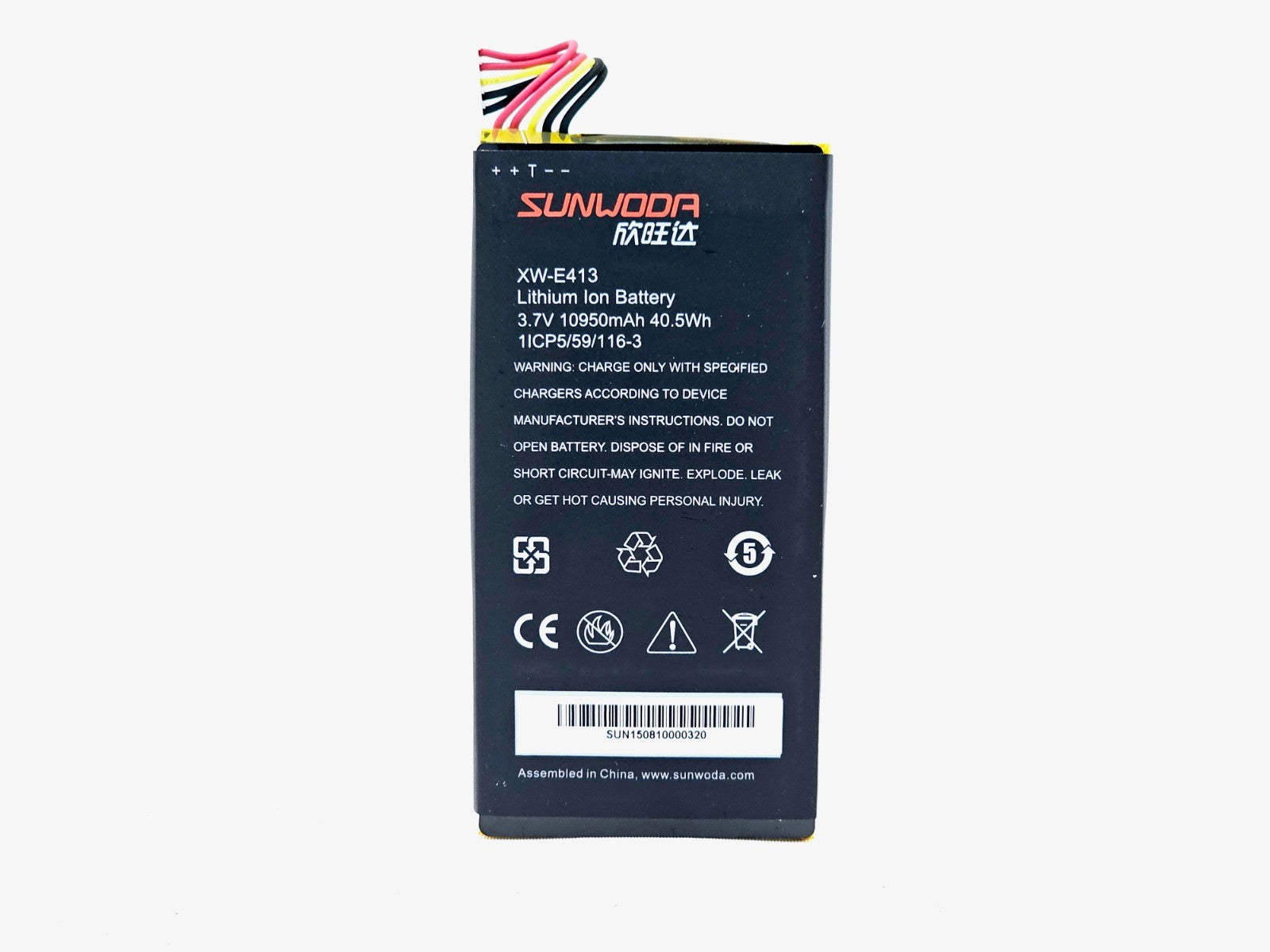 Sunwoda XW-E413 Battery for EXFO MaxTester - Tested