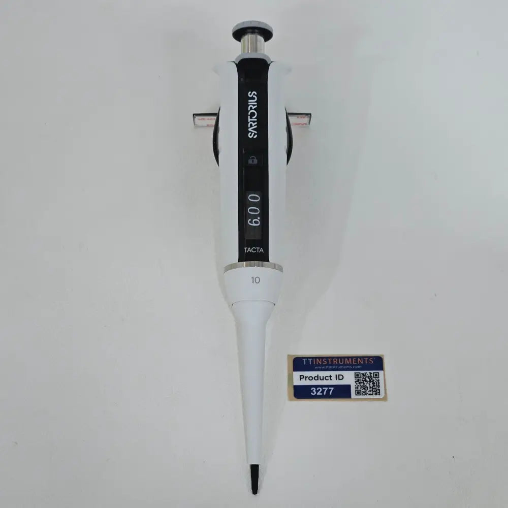 Sartorius Tacta LH-729020 single-channel mechanical pipette 0.5-10 µl front view