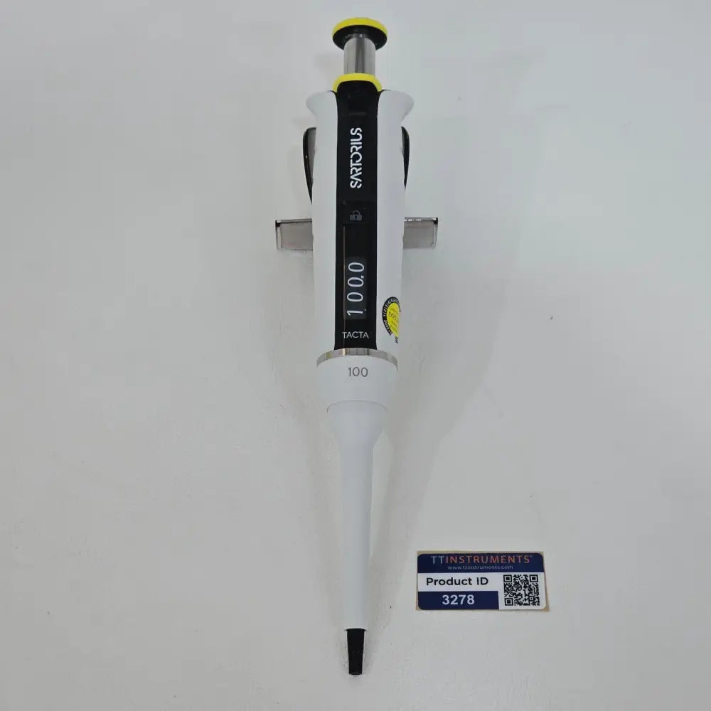 Sartorius Tacta LH-729050 single-channel mechanical pipette 10-100 µl front view