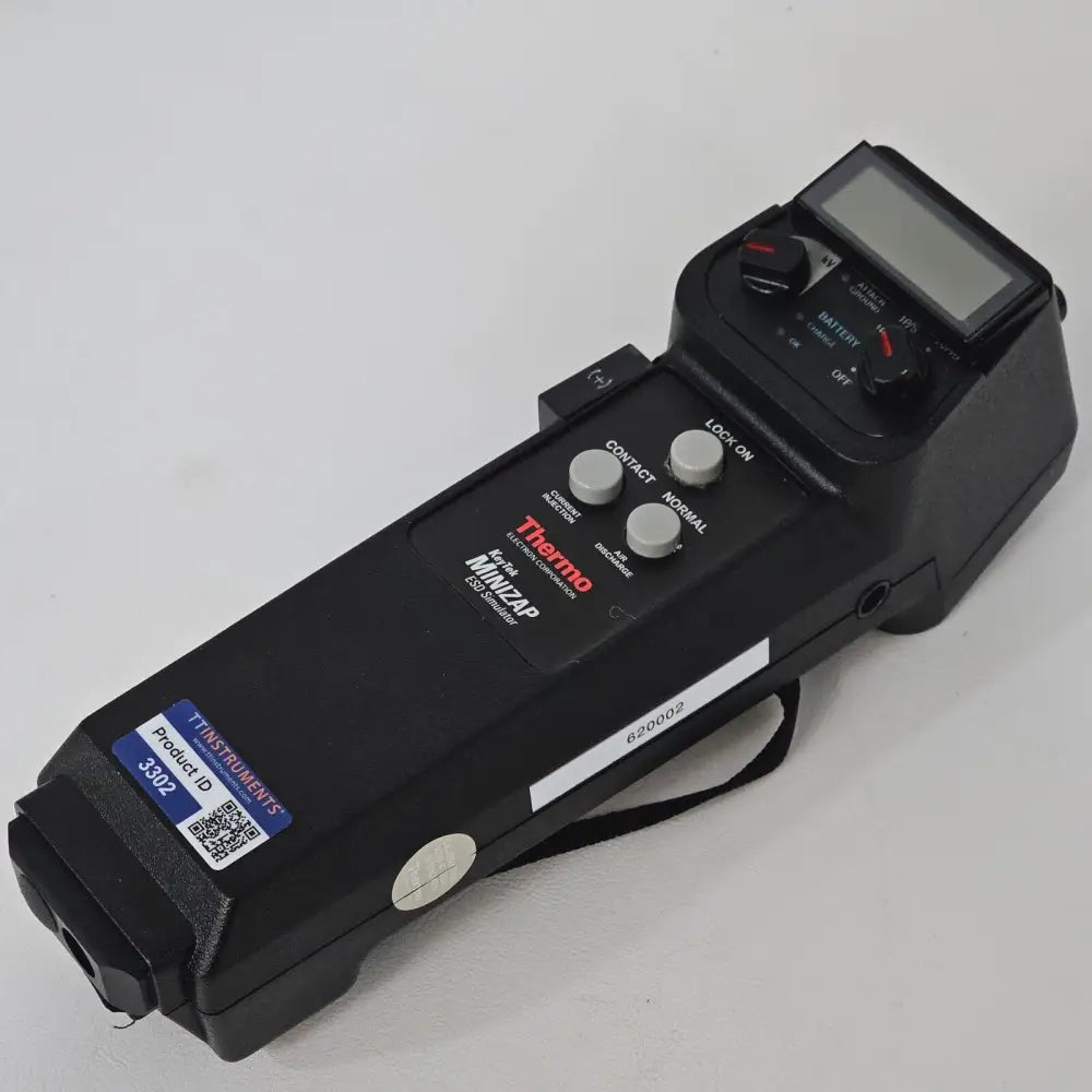KeyTek Mini Zap ESD Simulator accessories including discharge tips and adaptors