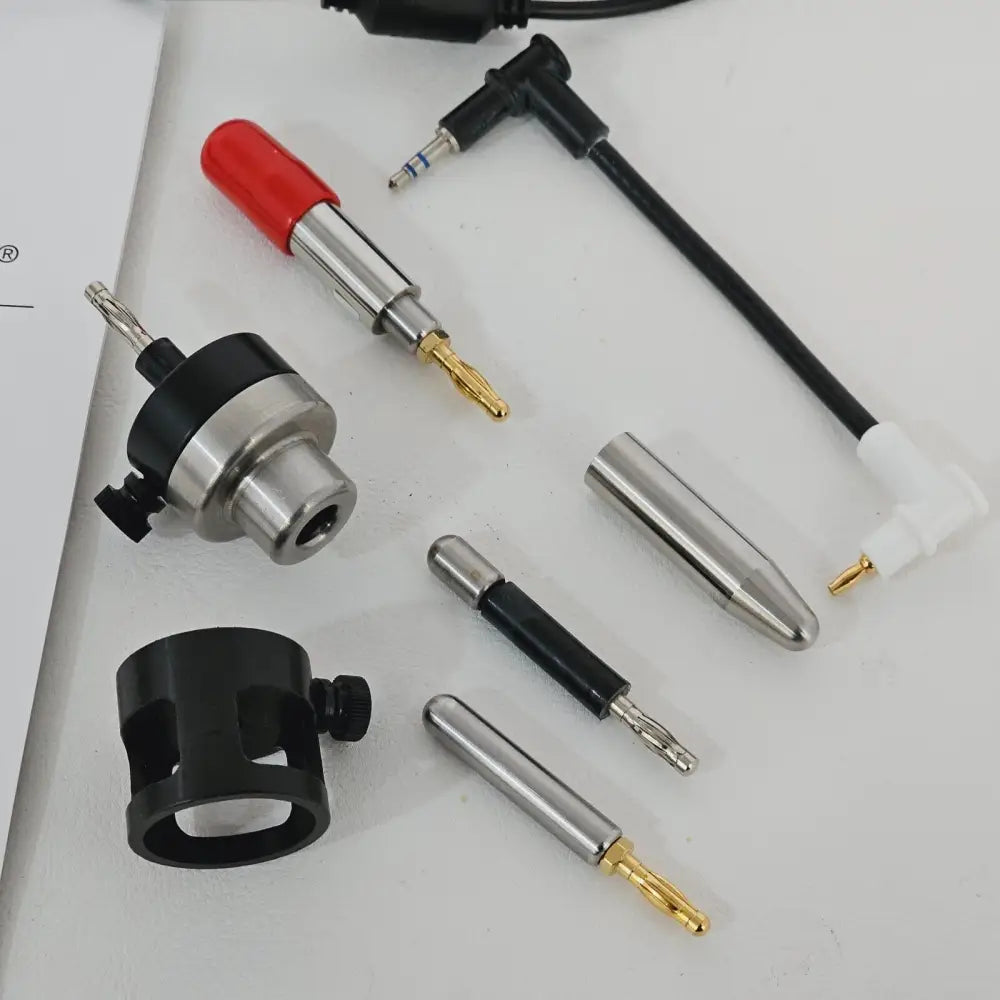 KeyTek Mini Zap ESD gun tip and discharge electrode close-up detail