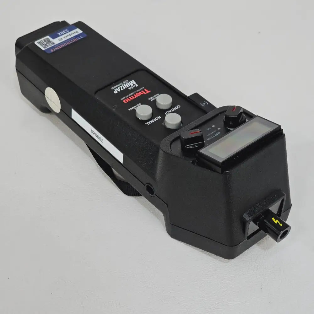 KeyTek Mini Zap ESD Simulator accessory kit close-up showing individual components