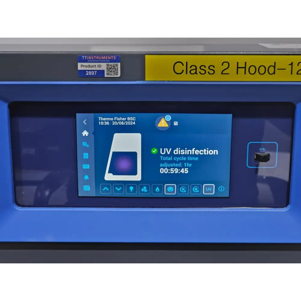 Herasafe 2030i 1.5m safety cabinet cosmetic condition overview