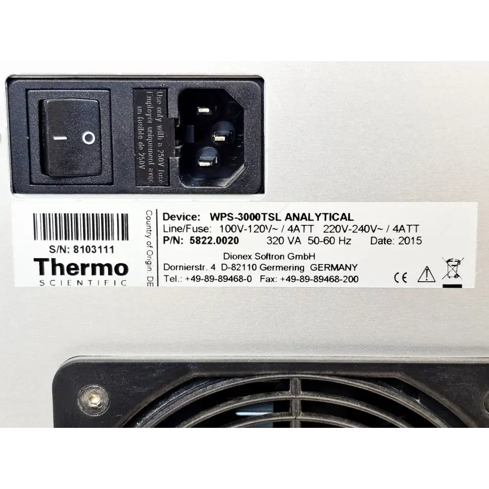 Thermo Scientific TSQ Endura Mass Spectrometer 2013 with PC and Software + HPLC