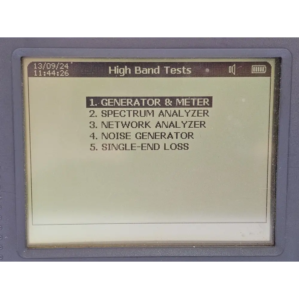 ALT2000 Advanced Line Tester in used condition full front view