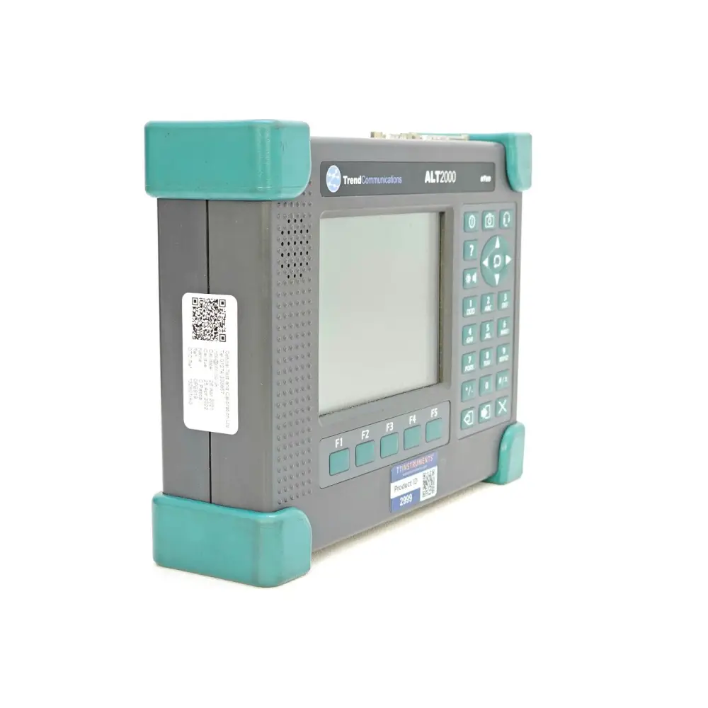 ALT2000 Advanced Line Tester display screen showing TDR trace