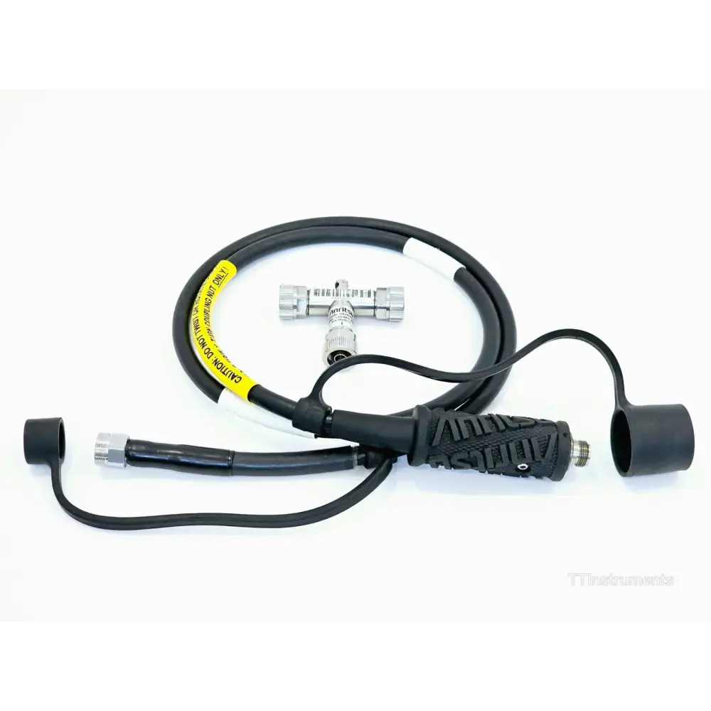 Anritsu 15RNFN50-1.5-R armored test port extension cable and OSLN50 calibration standard