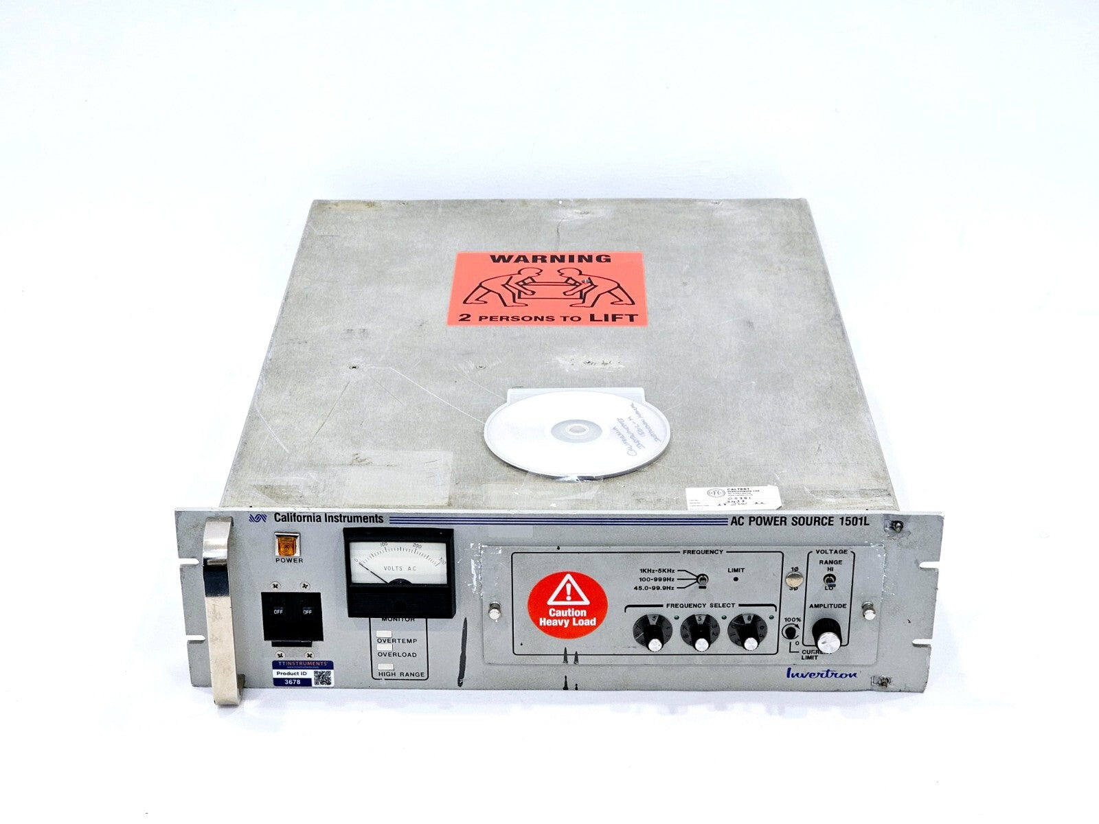 UNTESTED California Instruments 1501L AC Power Source 1501L-1M