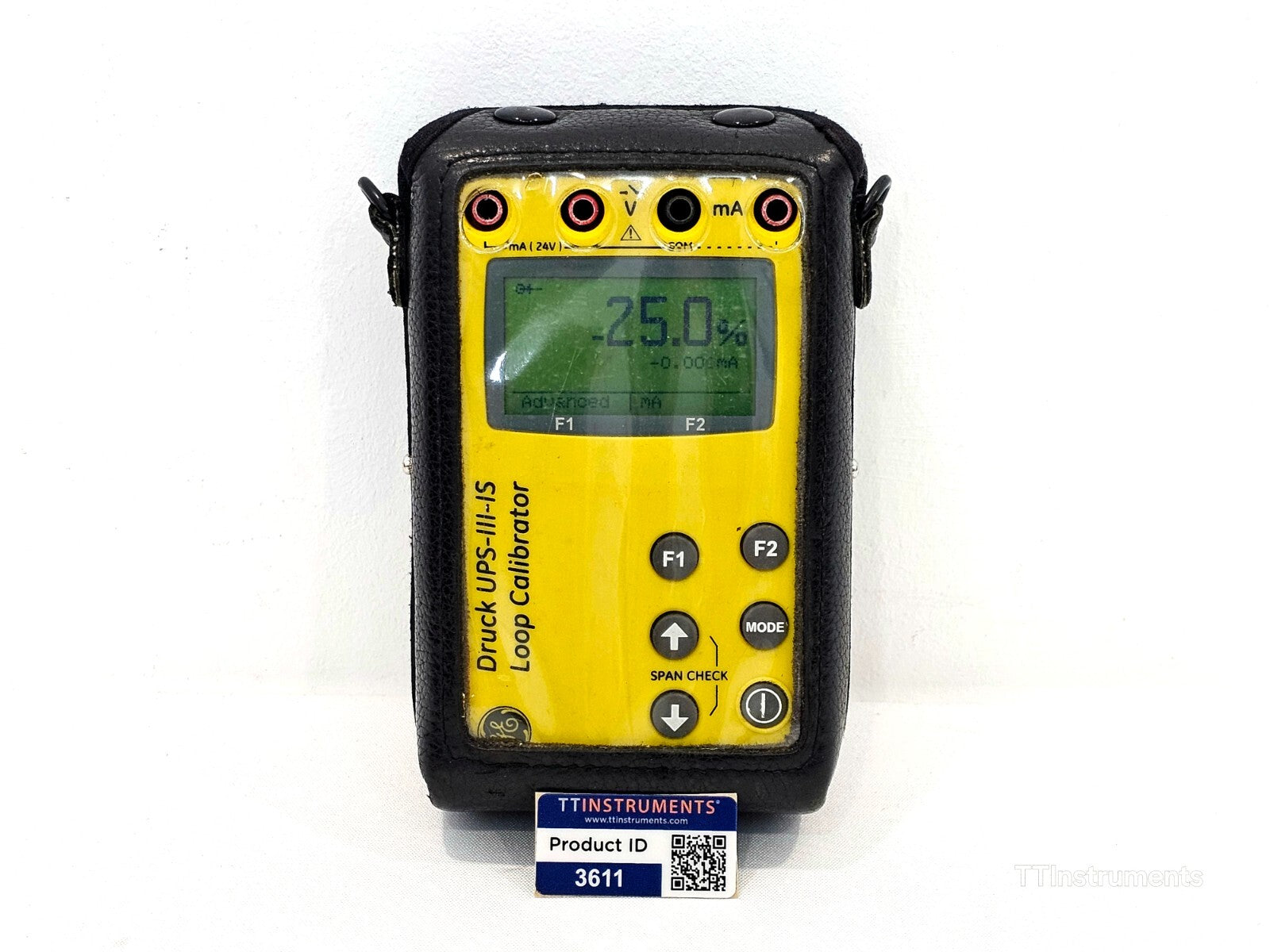 Untested Druck UPS-III-IS Intrinsically Safe Loop Calibrator - mA & Voltage