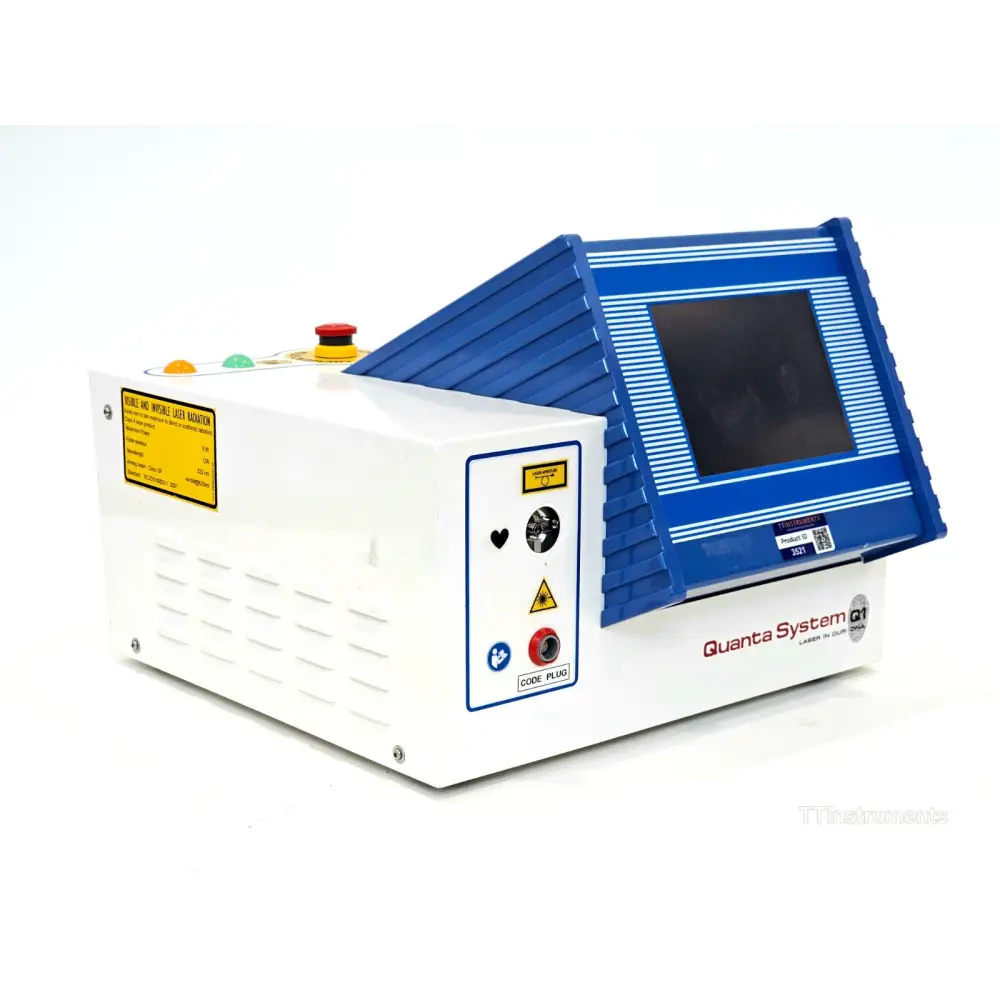 Untested Quanta System Q1 D-8 Diode Laser with Pedal Foot Switch MFG 2018
