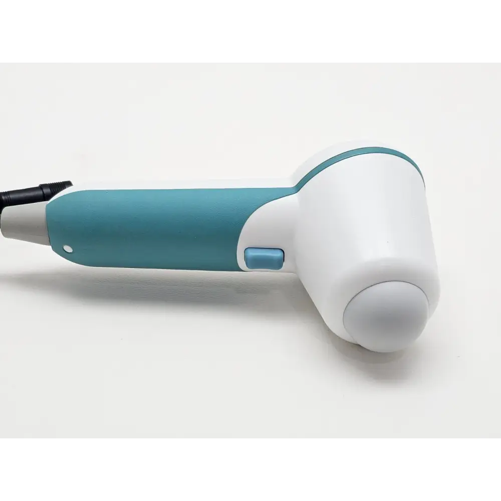 Verathon BVI 9400 BladderScan all included accessories laid out — charger and two batteries