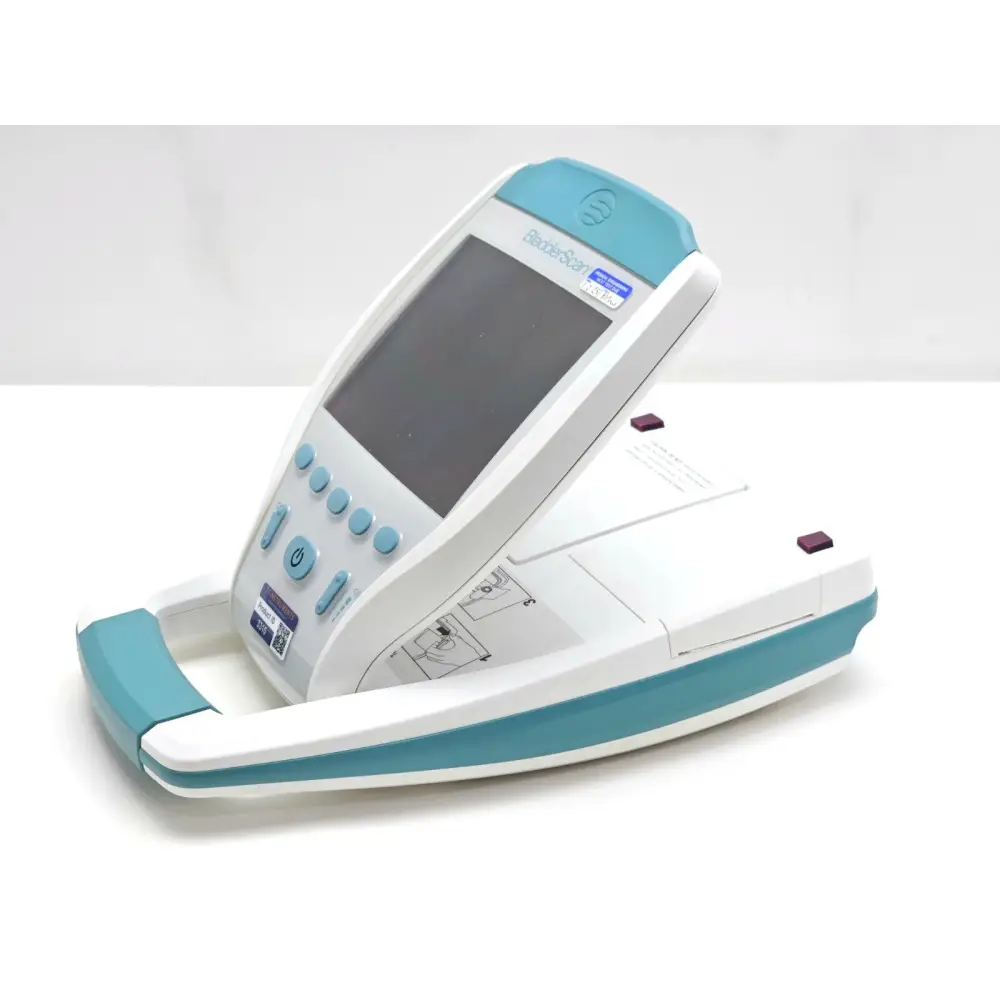 Verathon BVI 9400 BladderScan rear view showing battery compartment and housing