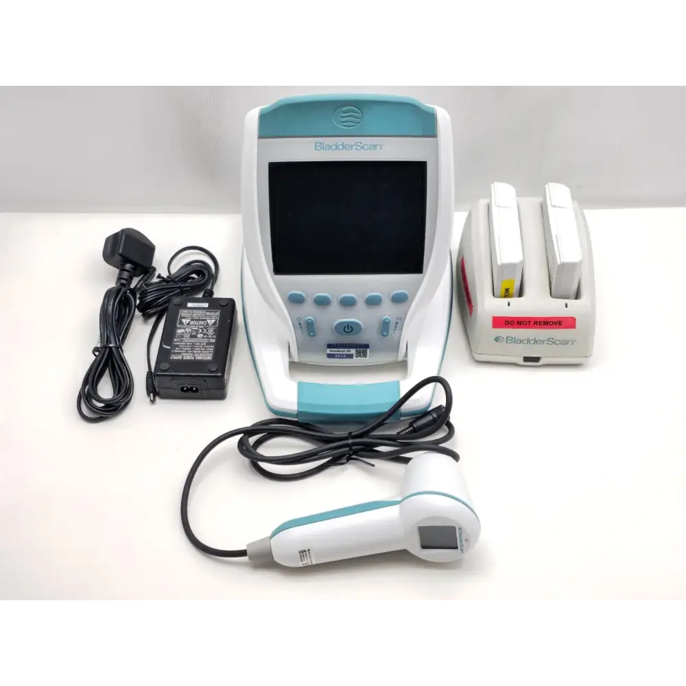 Verathon BVI 9400 BladderScan showing integrated display screen