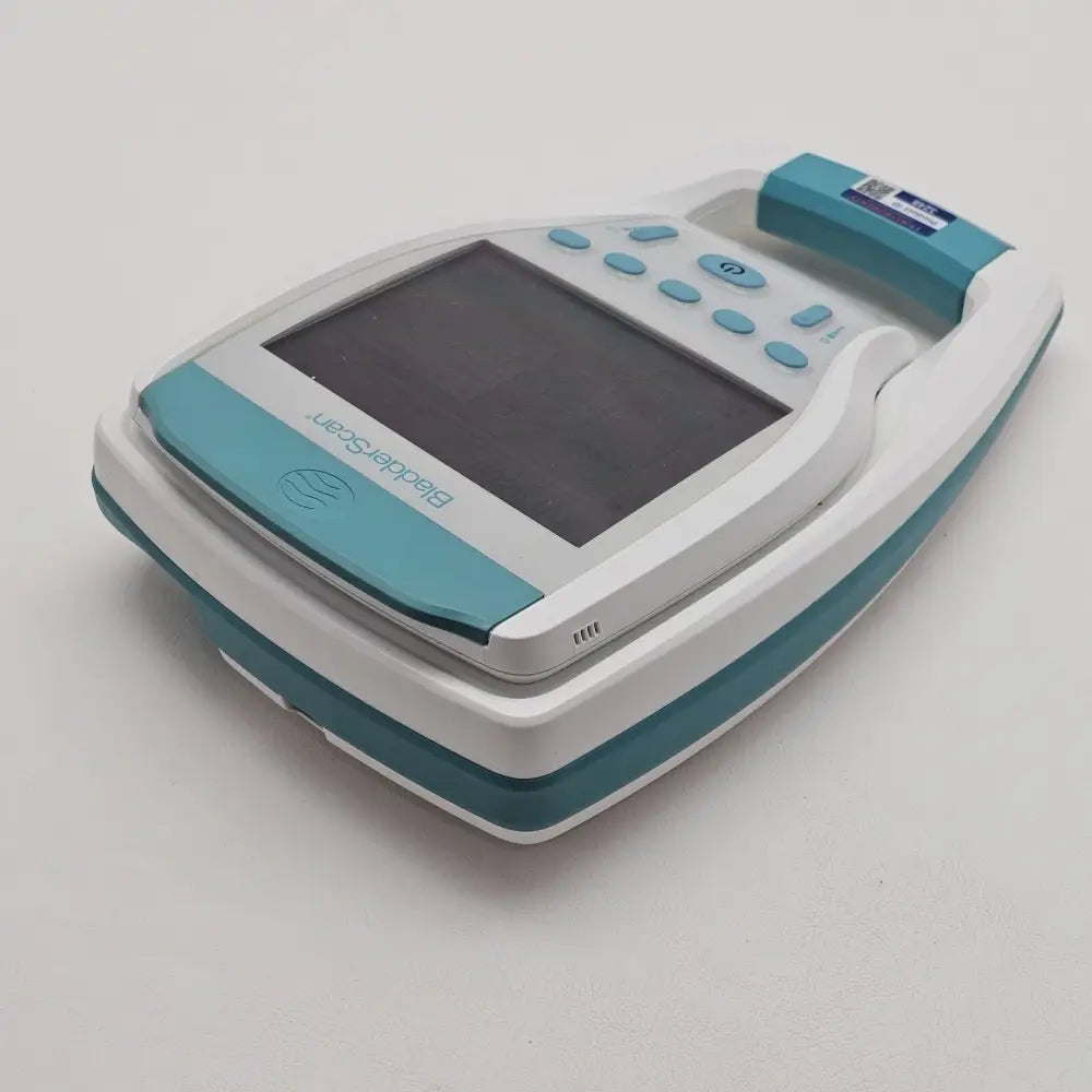 Verathon BVI 9400 BladderScan side profile view of handheld unit