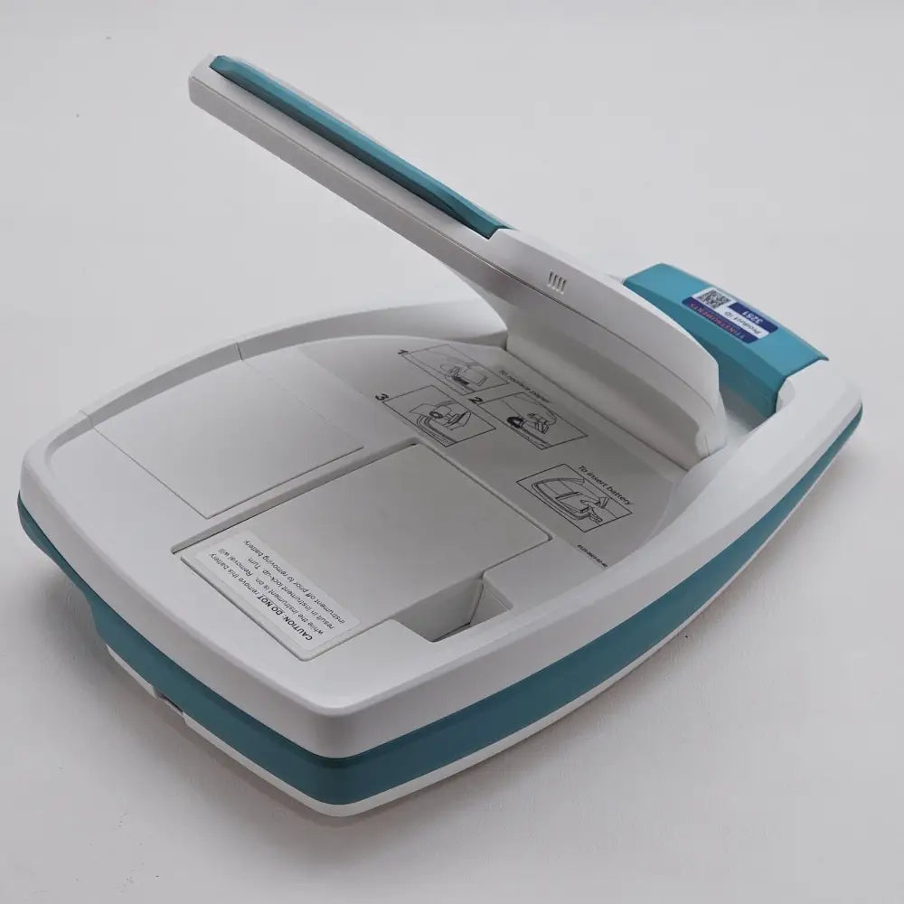 Verathon BVI 9400 BladderScan handheld scanner top-down view showing controls and display