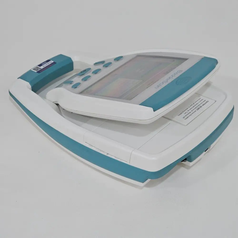 Verathon BladderScan BVI 9400 display screen showing measurement interface