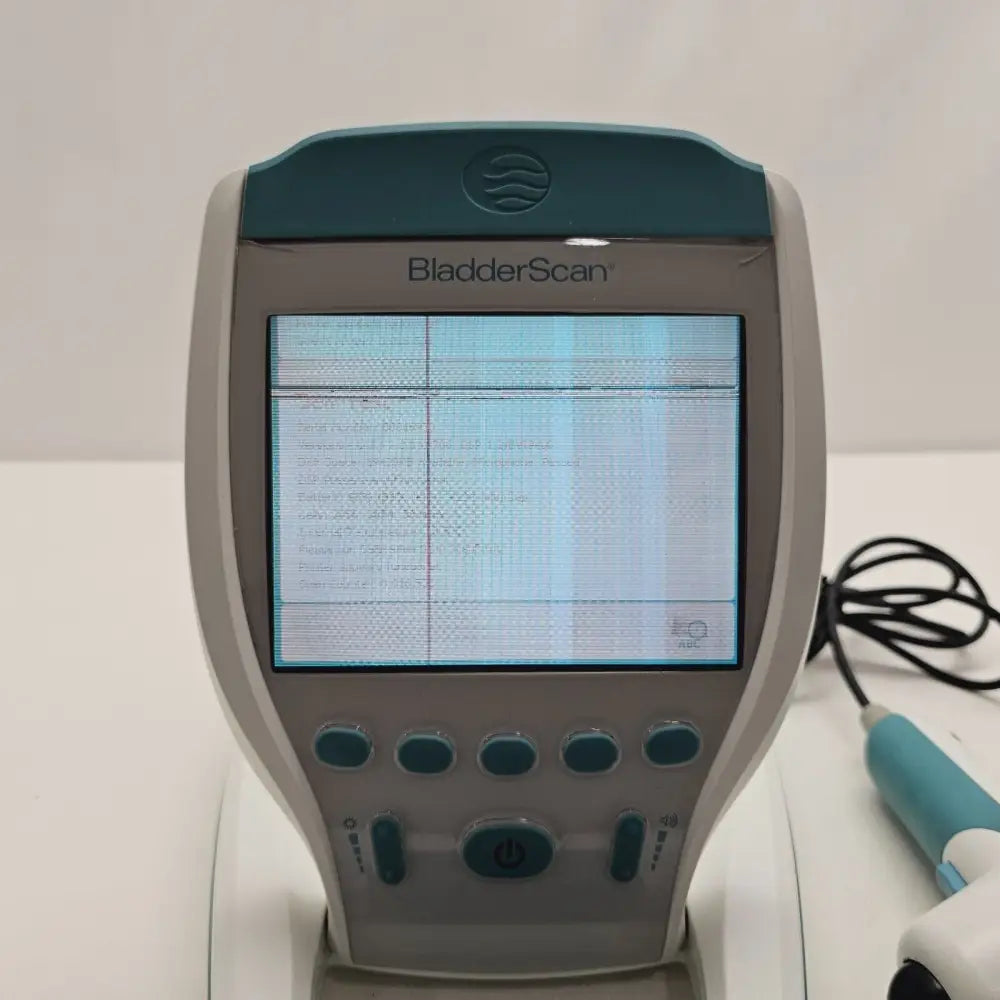Verathon BVI 9400 BladderScan screen fading when display lifted to certain angle