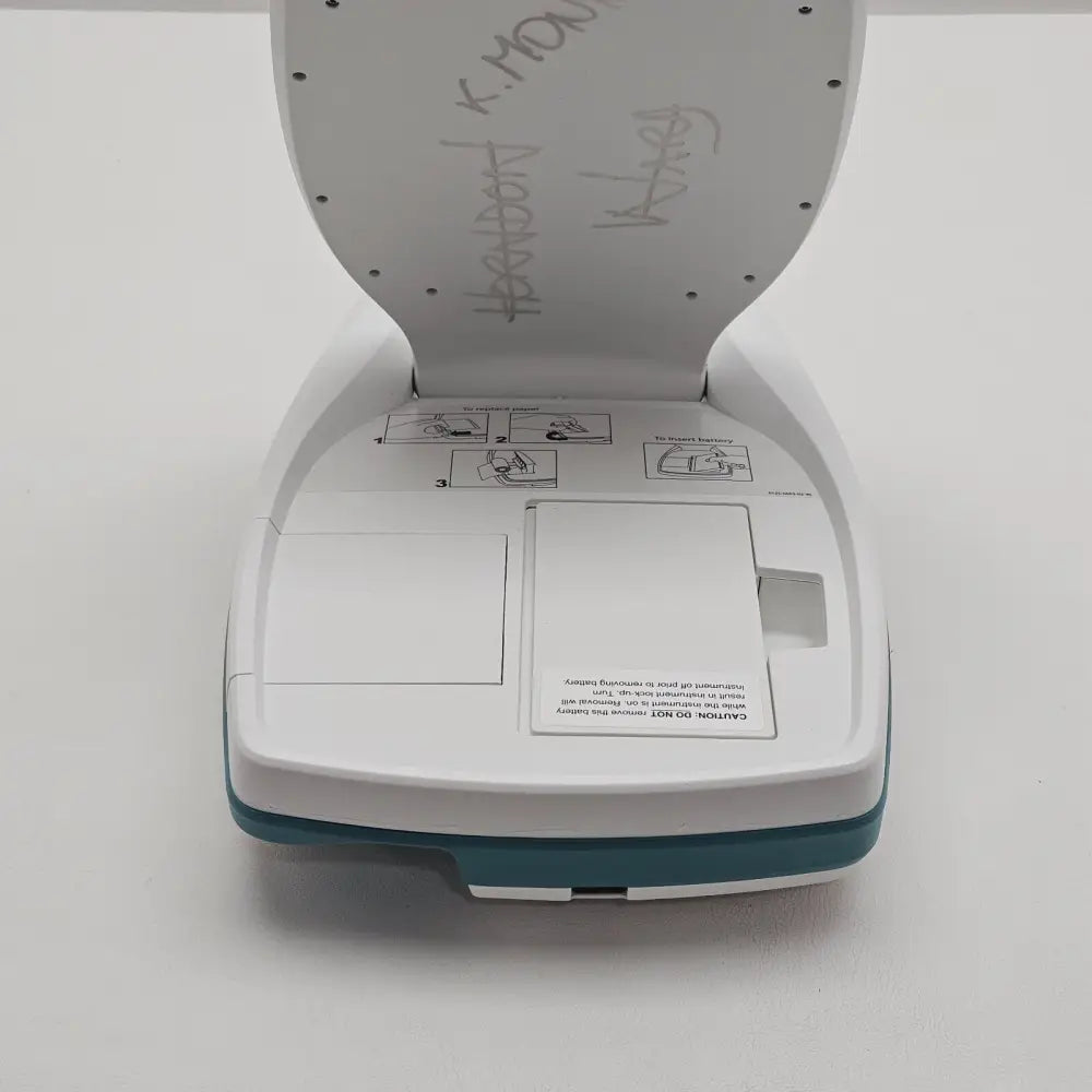 Verathon BVI 9400 BladderScan rear view showing battery compartment