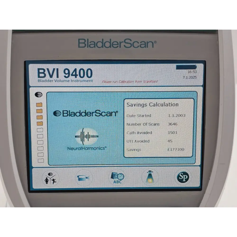 Verathon BladderScan BVI 9400 with two rechargeable batteries included in sale
