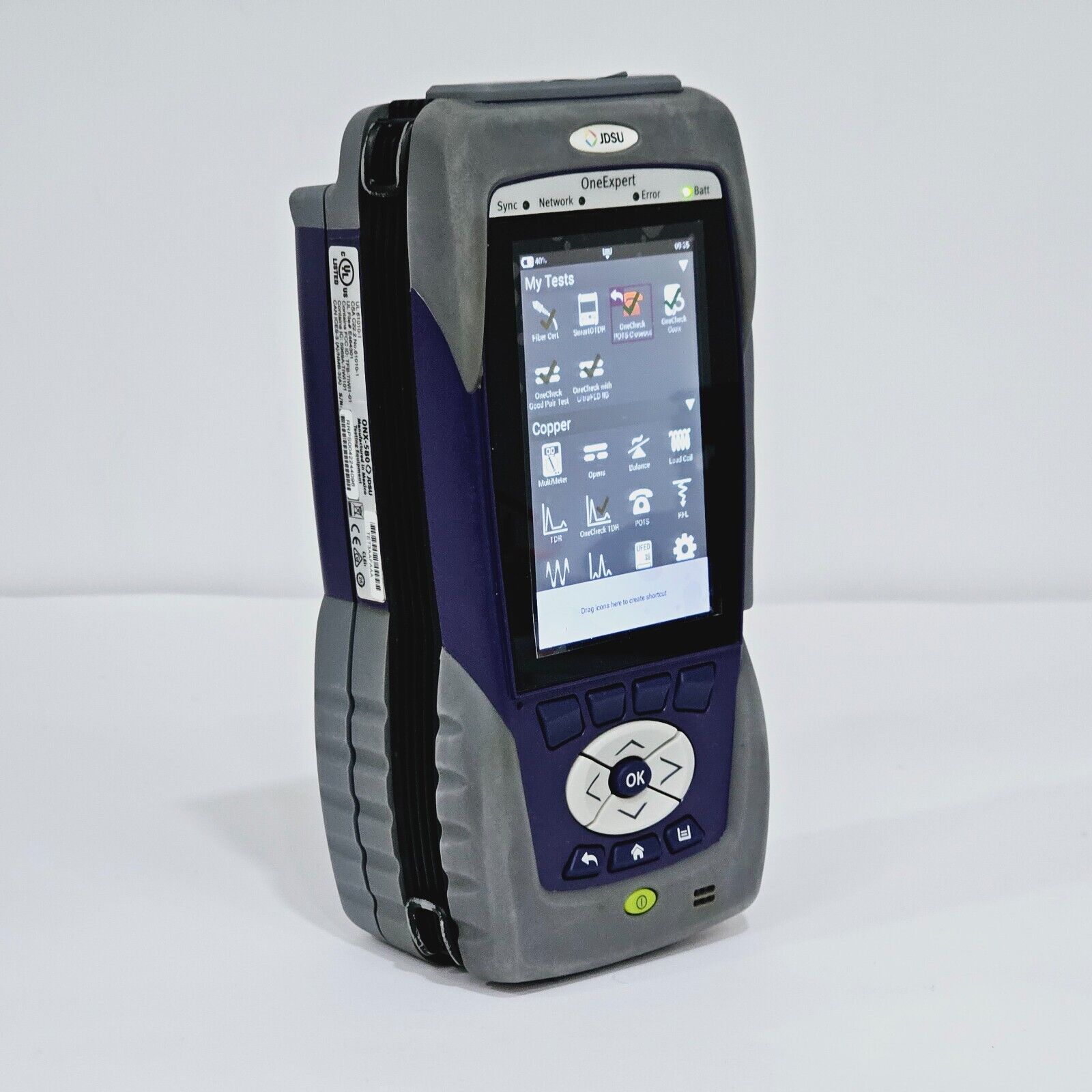 Viavi Calibrated OneExpert ONX-580 DSL Bonded G.fast Resistive Fault Locator