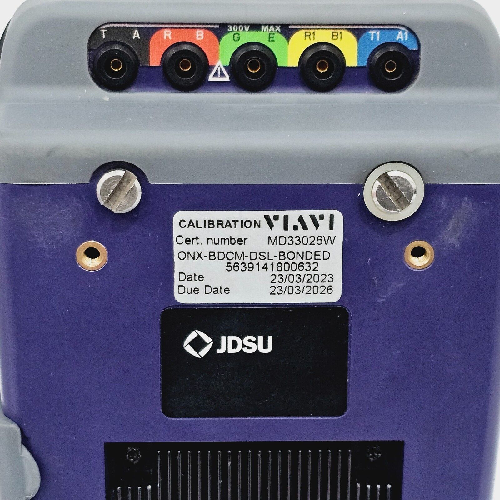 Viavi Calibrated OneExpert ONX-580 DSL Bonded G.fast Resistive Fault Locator