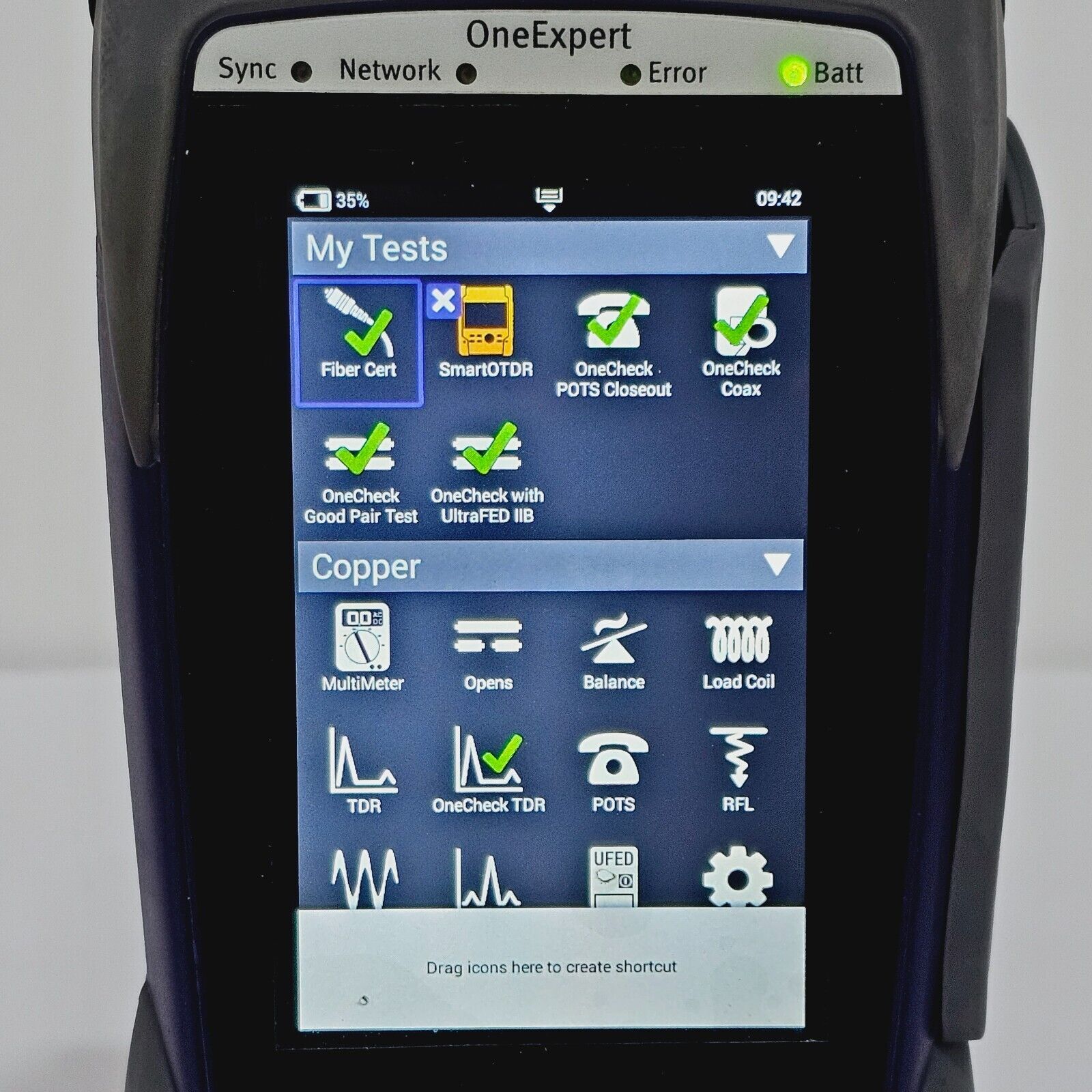 Viavi Calibrated OneExpert ONX-580 DSL Bonded G.fast Resistive Fault Locator