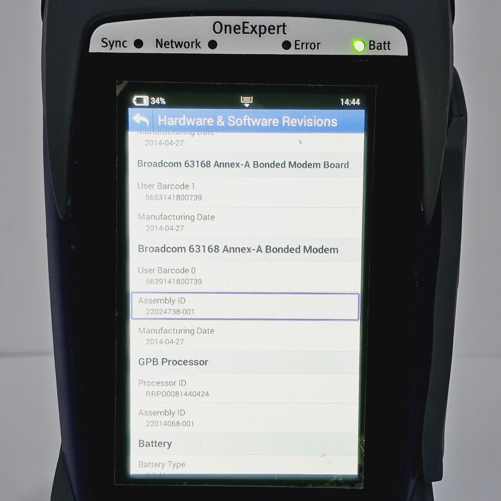 Viavi Calibrated OneExpert ONX-580 DSL Bonded IP Video Mobile RFL VoIP HPNA True