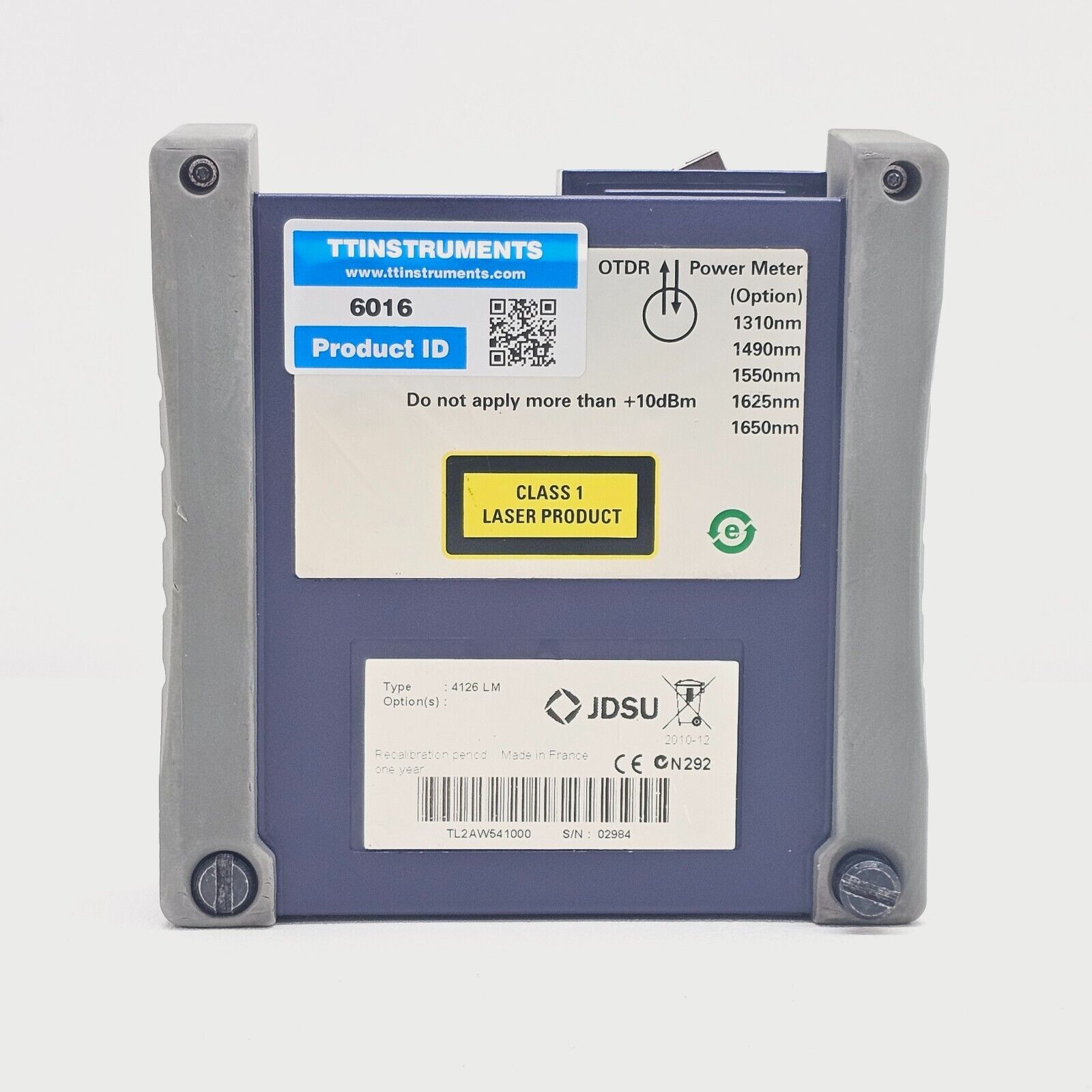 Viavi JDSU 4126 LM SM OTDR Module 1310/1550 nm Last Mile 34/32 dB E4126LM