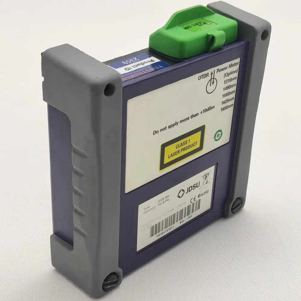 Viavi JDSU 4126 MA OTDR module side profile showing form factor and connector interface