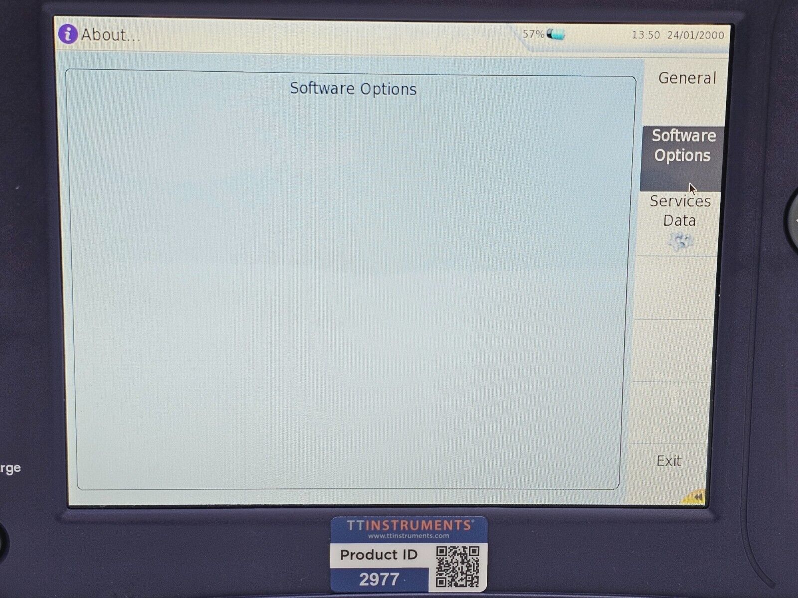 Viavi JDSU 6000A V2 Mainframe with 6300 Module Carrier 6000AV2