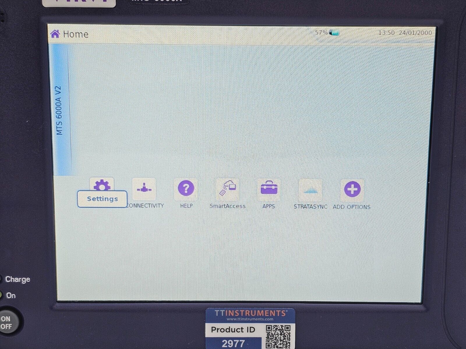 Viavi JDSU 6000A V2 Mainframe with 6300 Module Carrier 6000AV2