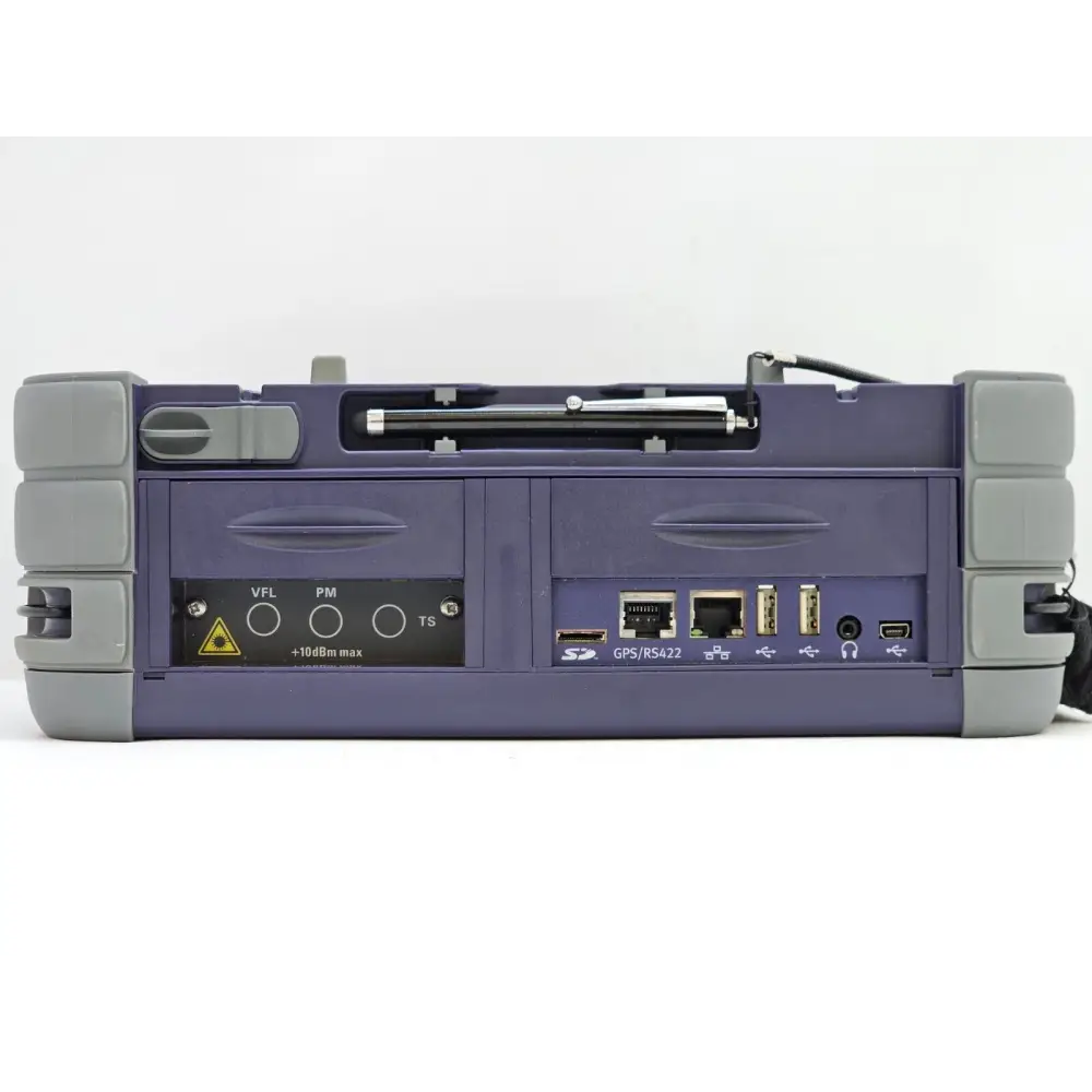 Viavi 6000A V2 with 6300 module carrier and battery installed