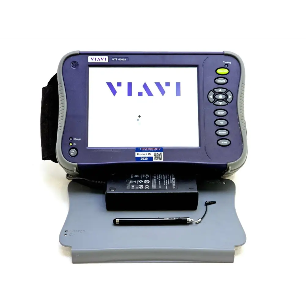 Viavi JDSU 6000A V2 mainframe with OSA-110M optical spectrum analyzer module — front view