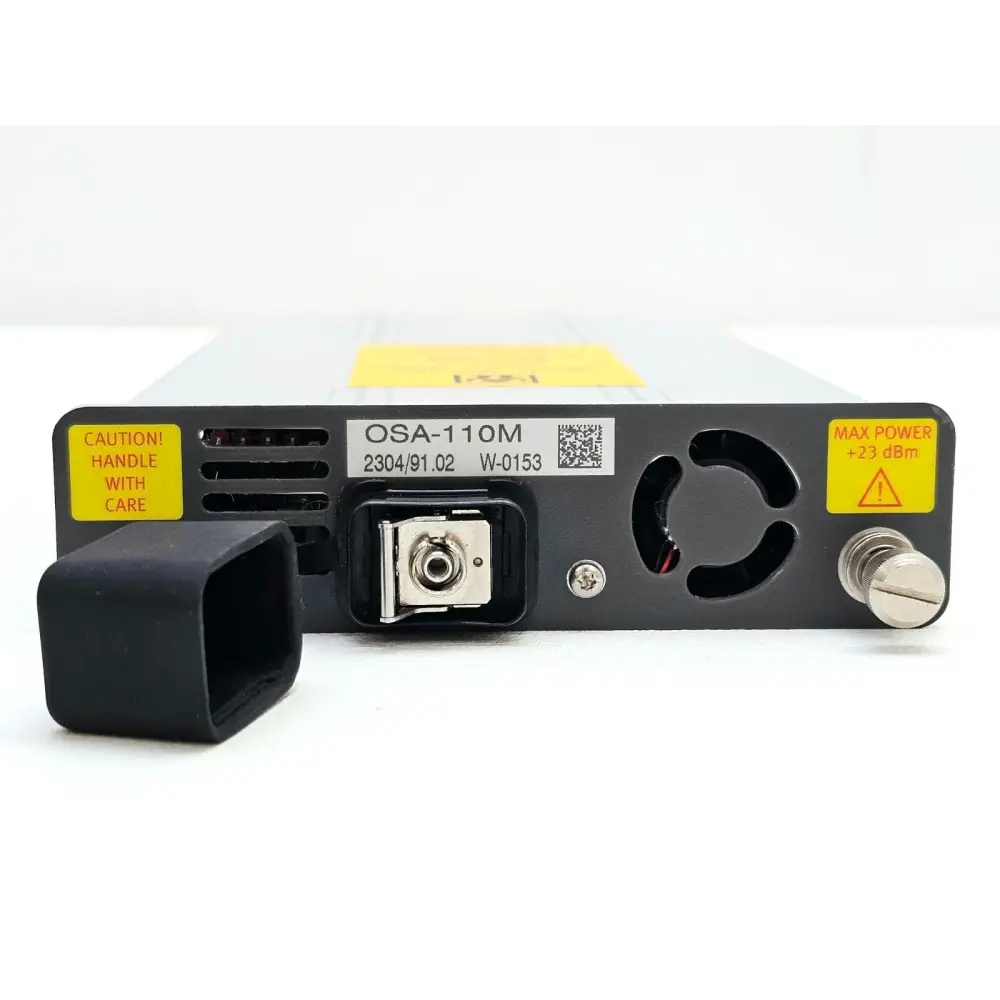 Viavi JDSU 6000A V2 with OSA-110M showing DWDM channel trace on screen