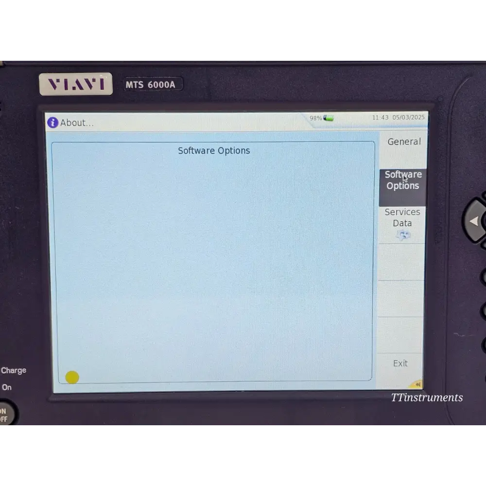 Viavi JDSU 6000V2 + OSA-110M OSA Optical Spectrum Analyzer 1250nm up to 165011