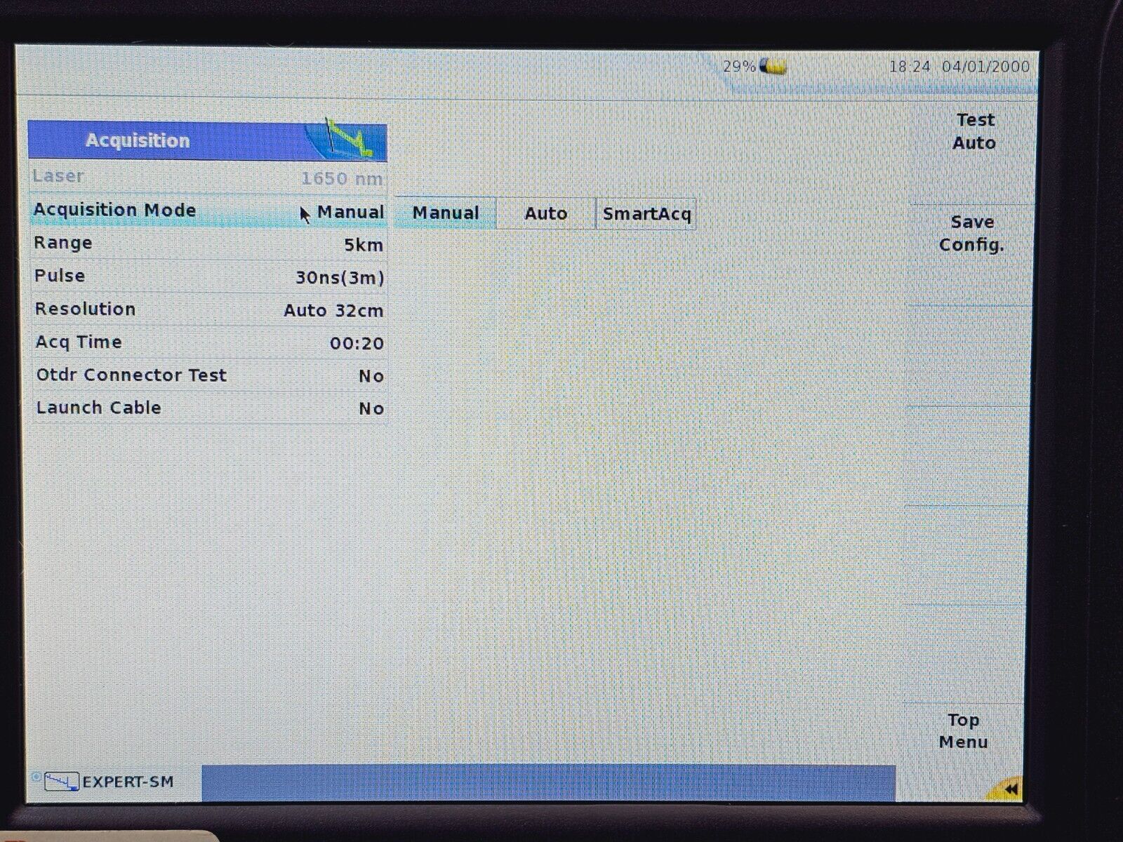 Viavi JDSU 81165 C OTDR Module 1650 nm In-Service Filtered E81165C APC 46 dB