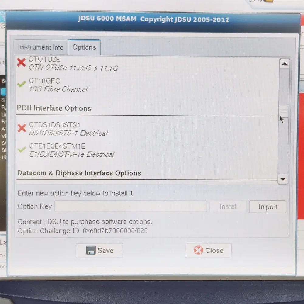 XFP transceivers 1310nm 850nm 1550nm included with MSAM1 module