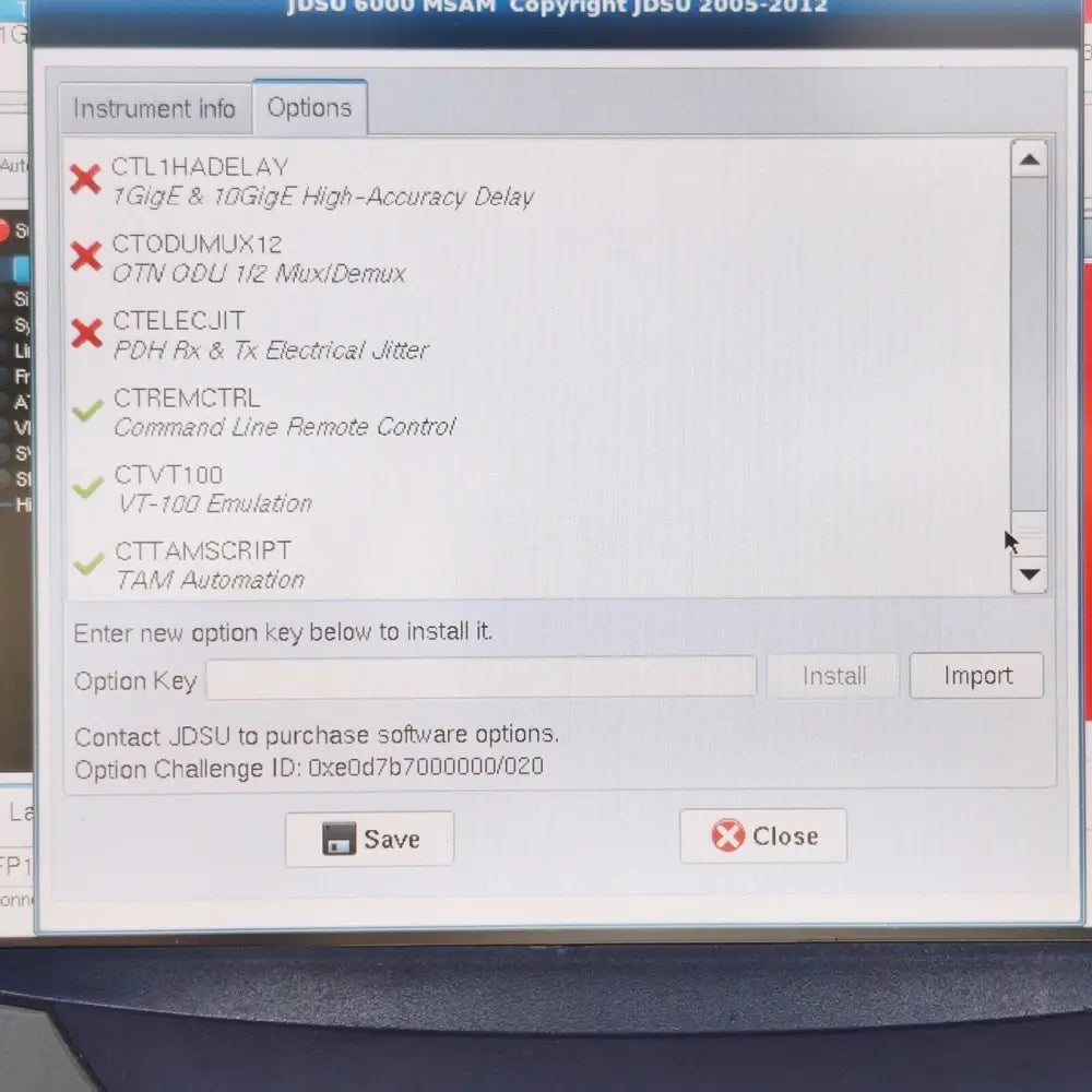 Full Viavi JDSU MSAM1 bundle showing all included items and accessories