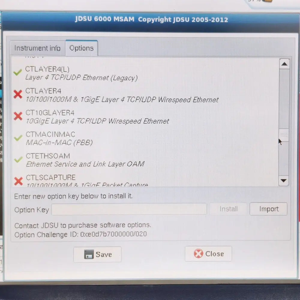 PIM modules included in the Viavi JDSU MSAM1 bundle