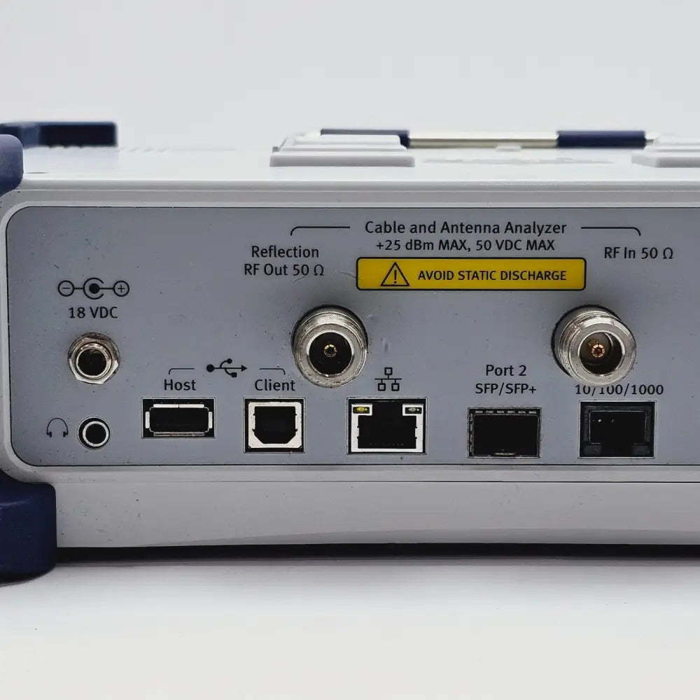JD785B CellAdvisor WCDMA HSPA OTA analyzer mode on display screen