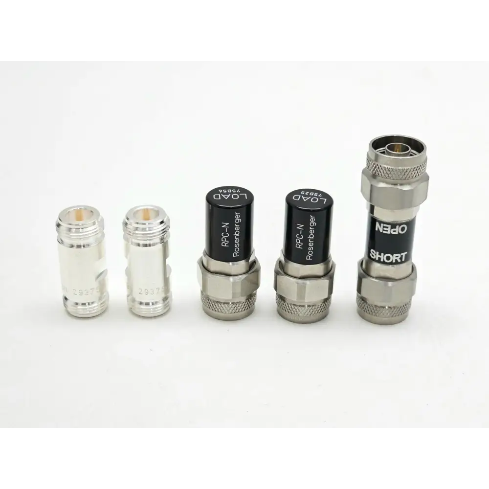 Viavi CellAdvisor OSL calibration kit with 2x RPC-N Rosenberger load standards and open short