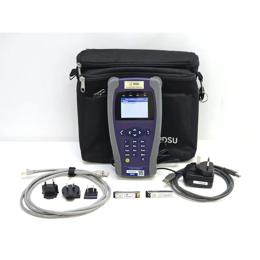 Viavi JDSU CSC-ETH SmartClass Ethernet tester front view showing display and keypad