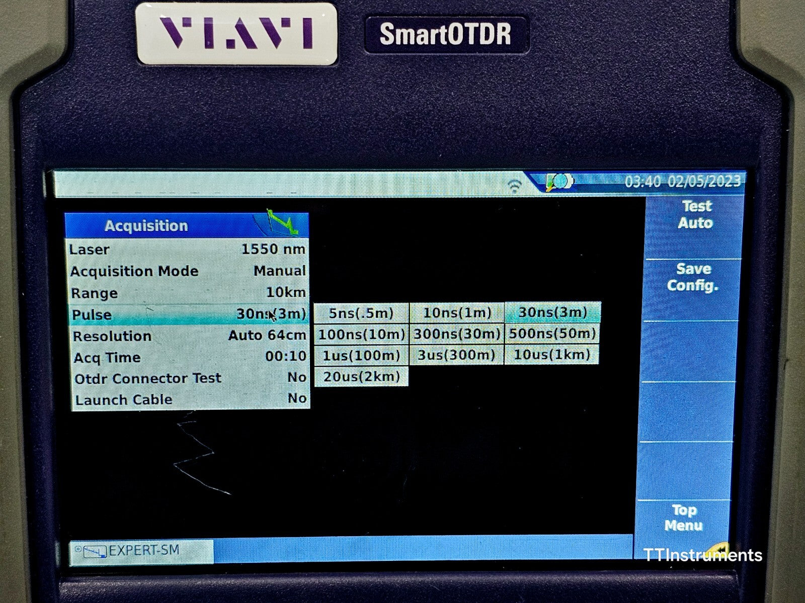 Viavi JDSU E126A SmartOTDR 1310/1550 nm APC SM Metro Access OTDR Smartlink 2019