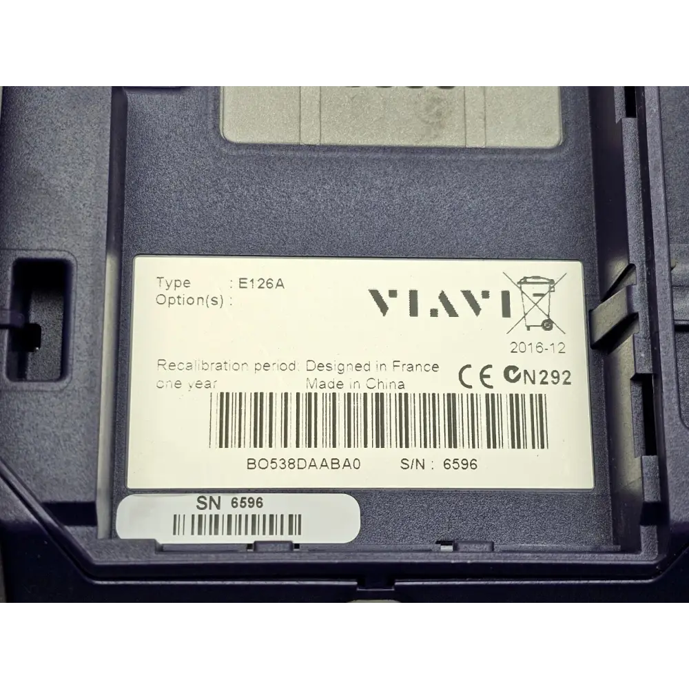 Viavi E126A SmartOTDR power adapter and stylus accessories included in sale